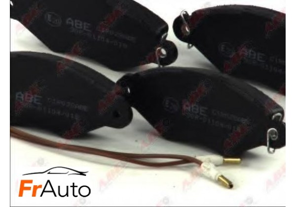 колодки гальмівні з датчиком Renault Kangoo, 7701208142, 7701209117, 7701205513